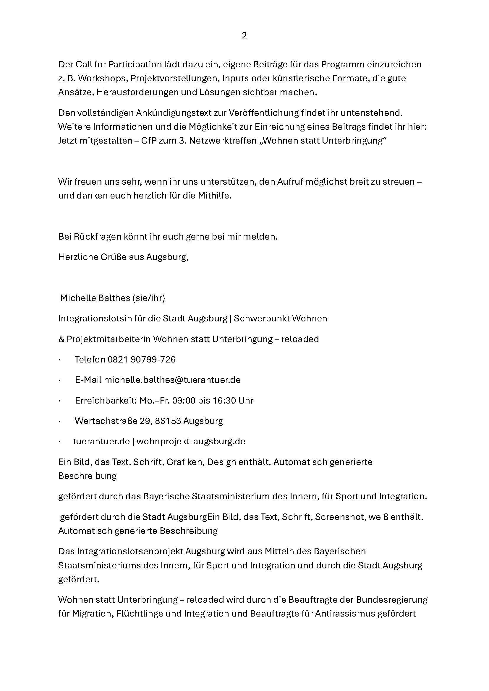 Anhang 8 Wohnen statt unterbringen Seite 2