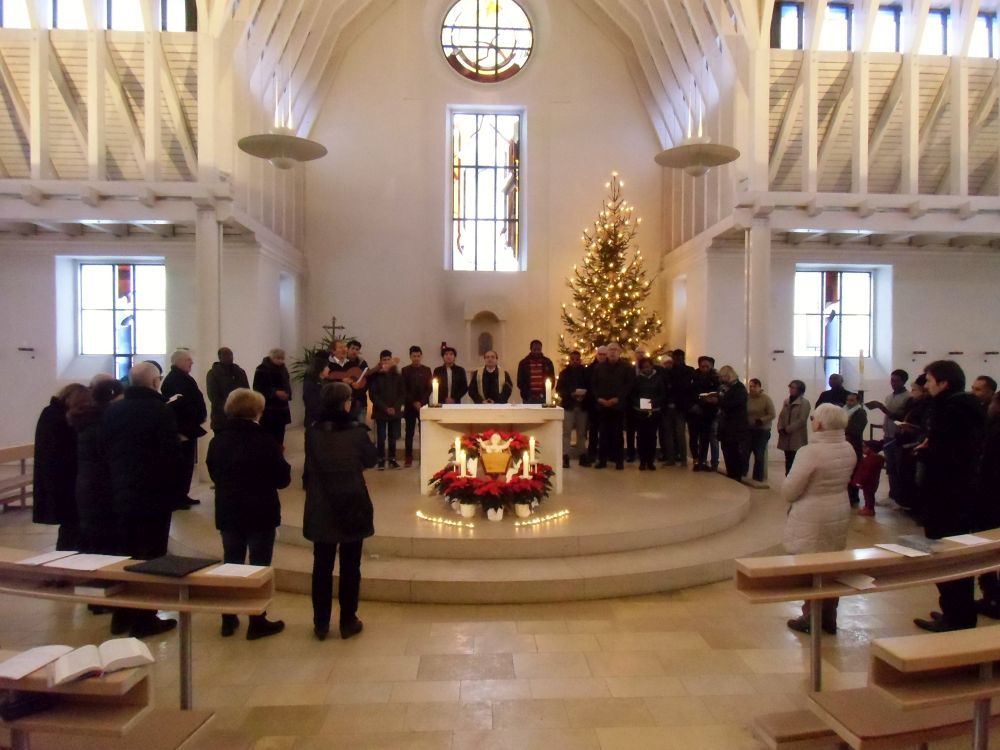 Weihnachtsgottesdienst für Flüchtlinge in St. Ulrich